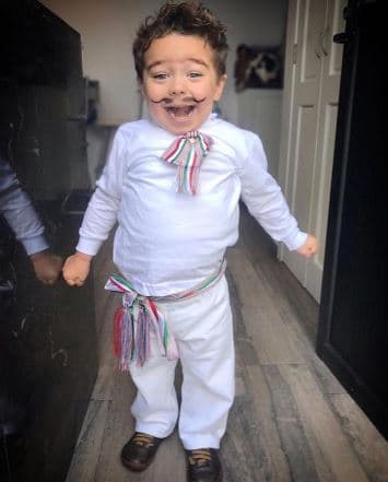 Divertidos clips e imágenes son las que ambas celebridades han compartido con sus seguidores en Instagram, en las que dejan al descubierto las travesuras de su primogénito.