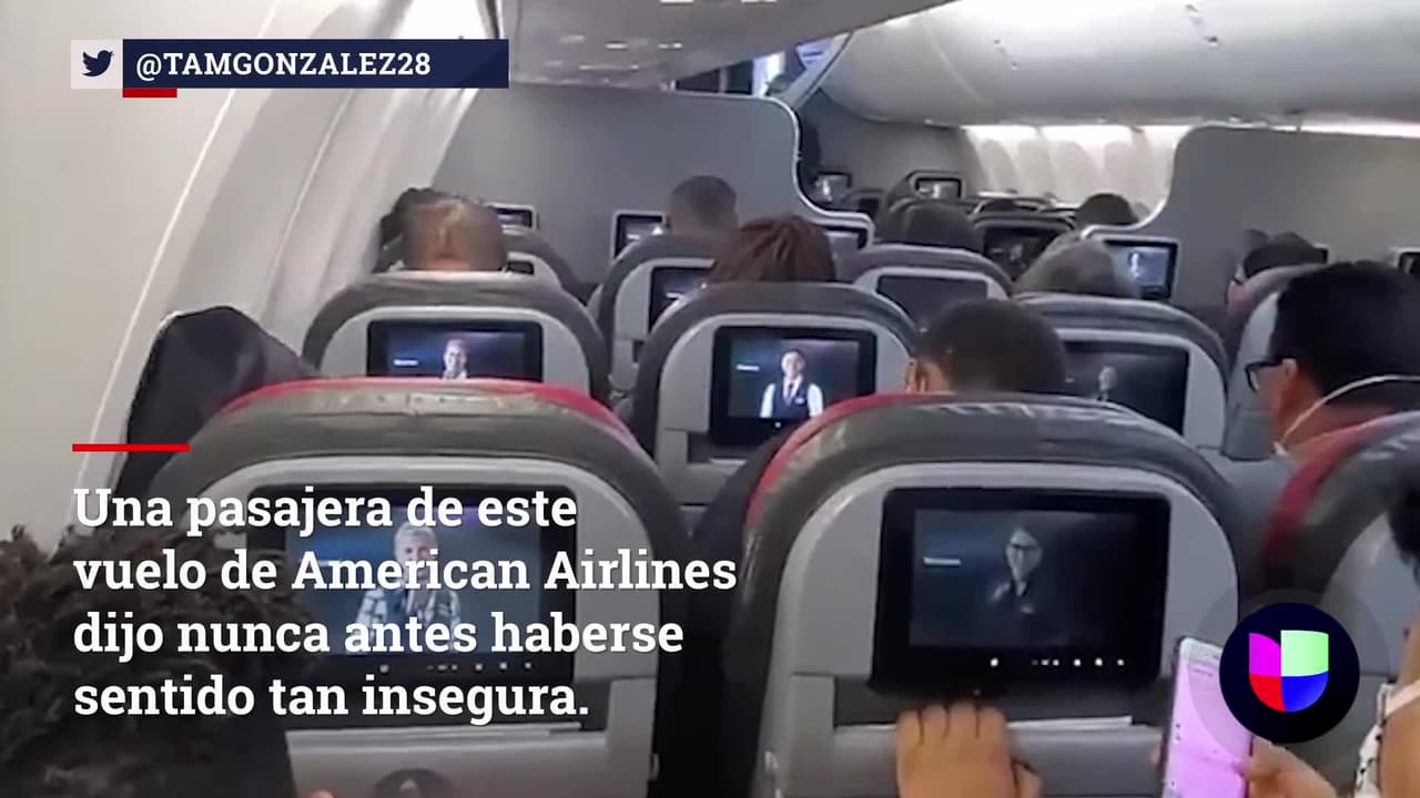 "Nunca me sentí tan insegura": pasajera denuncia vuelo lleno de gente entre Fresno y Dallas