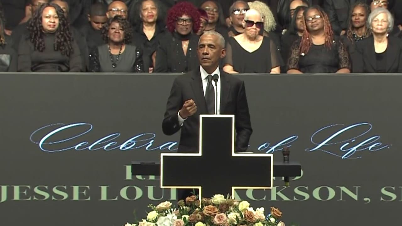 Barack Obama, expresidente de EEUU, reconoce la labor del reverendo Jesse Jackson