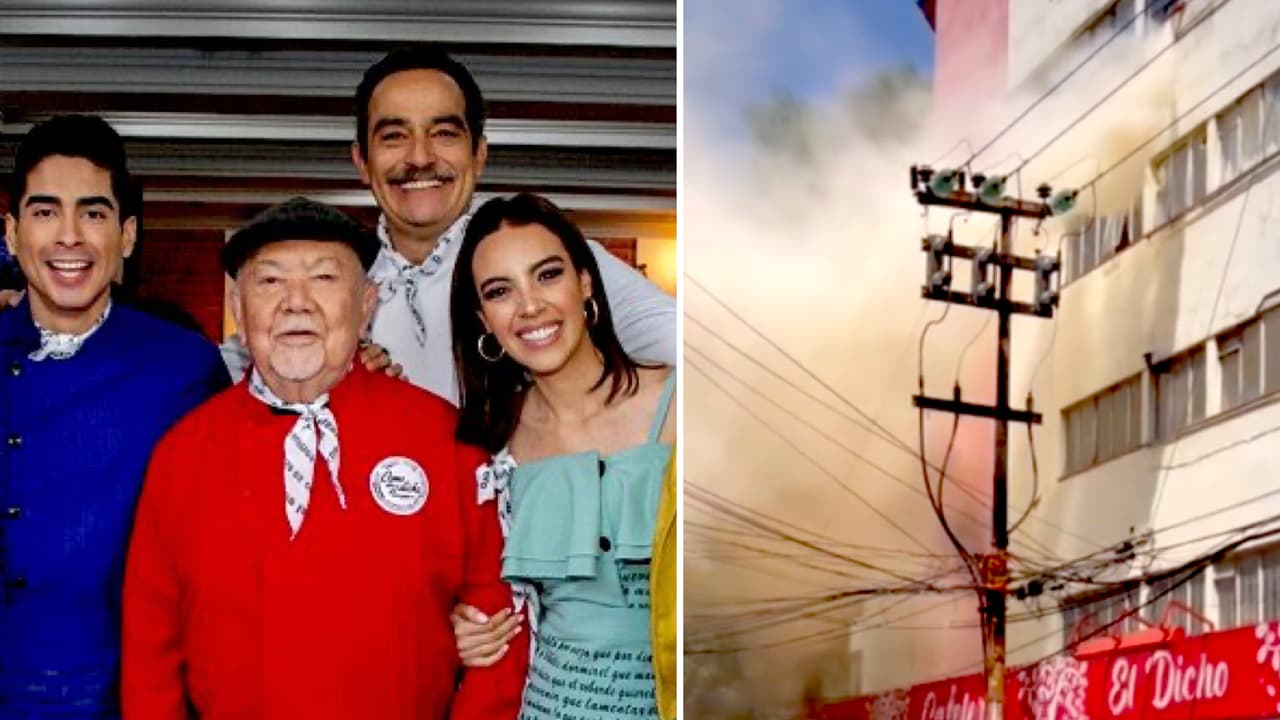 Captan incendio en la cafetería de Como Dice El Dicho