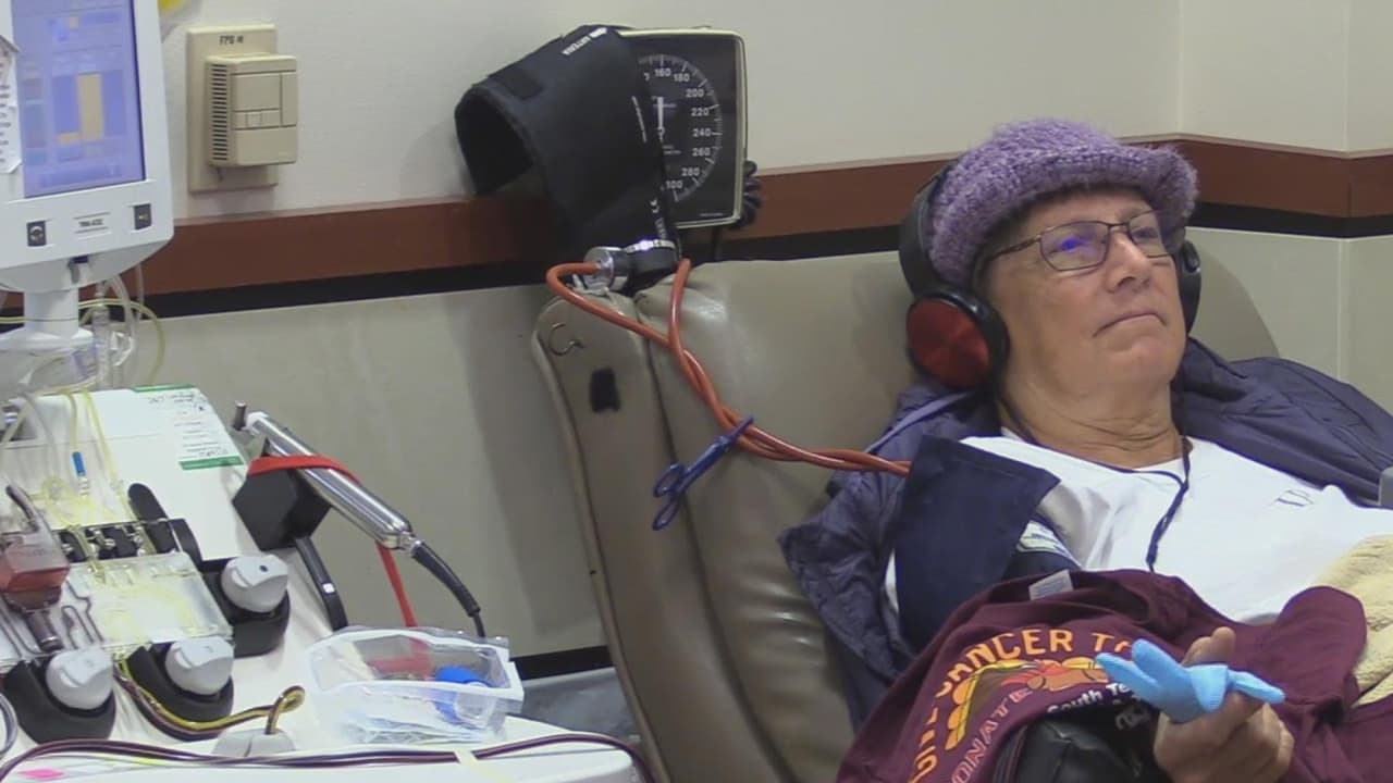 Exhortan a la población de San Antonio a donar sangre a pesar de las bajas temperaturas