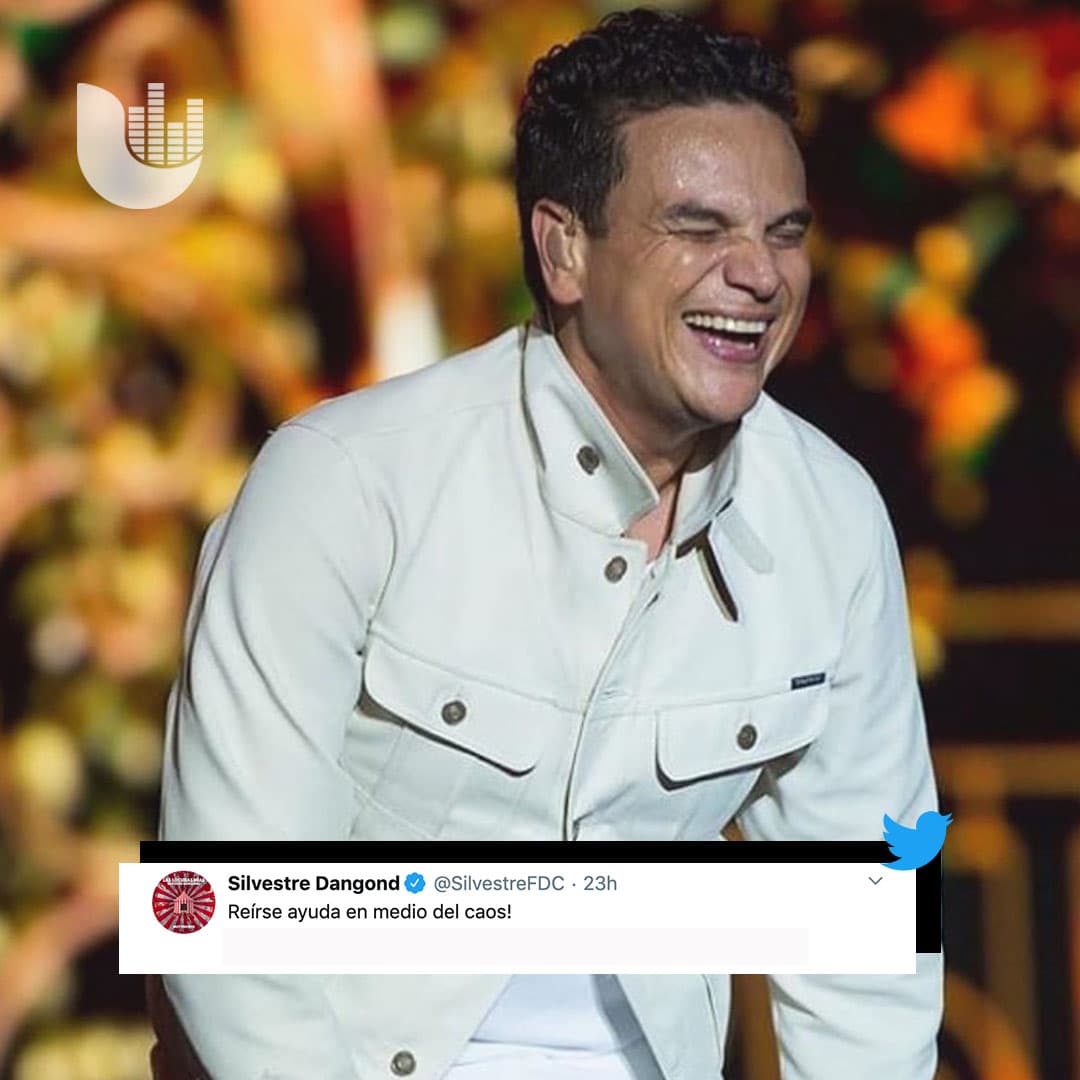 <b>Silvestre Dangond</b> no pierde su ánimo porque con buena actitud todo se supera.