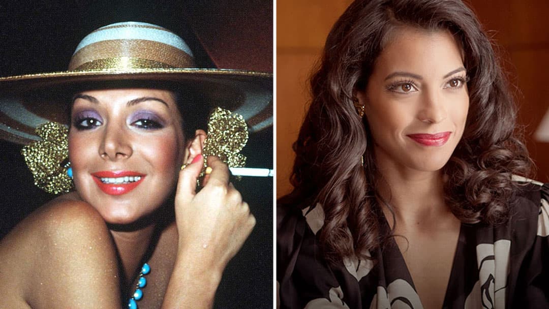 En la serie "Narcos" el personaje se llama 'Valeria Vélez' y es interpretado por la actriz Stephanie Sigman.