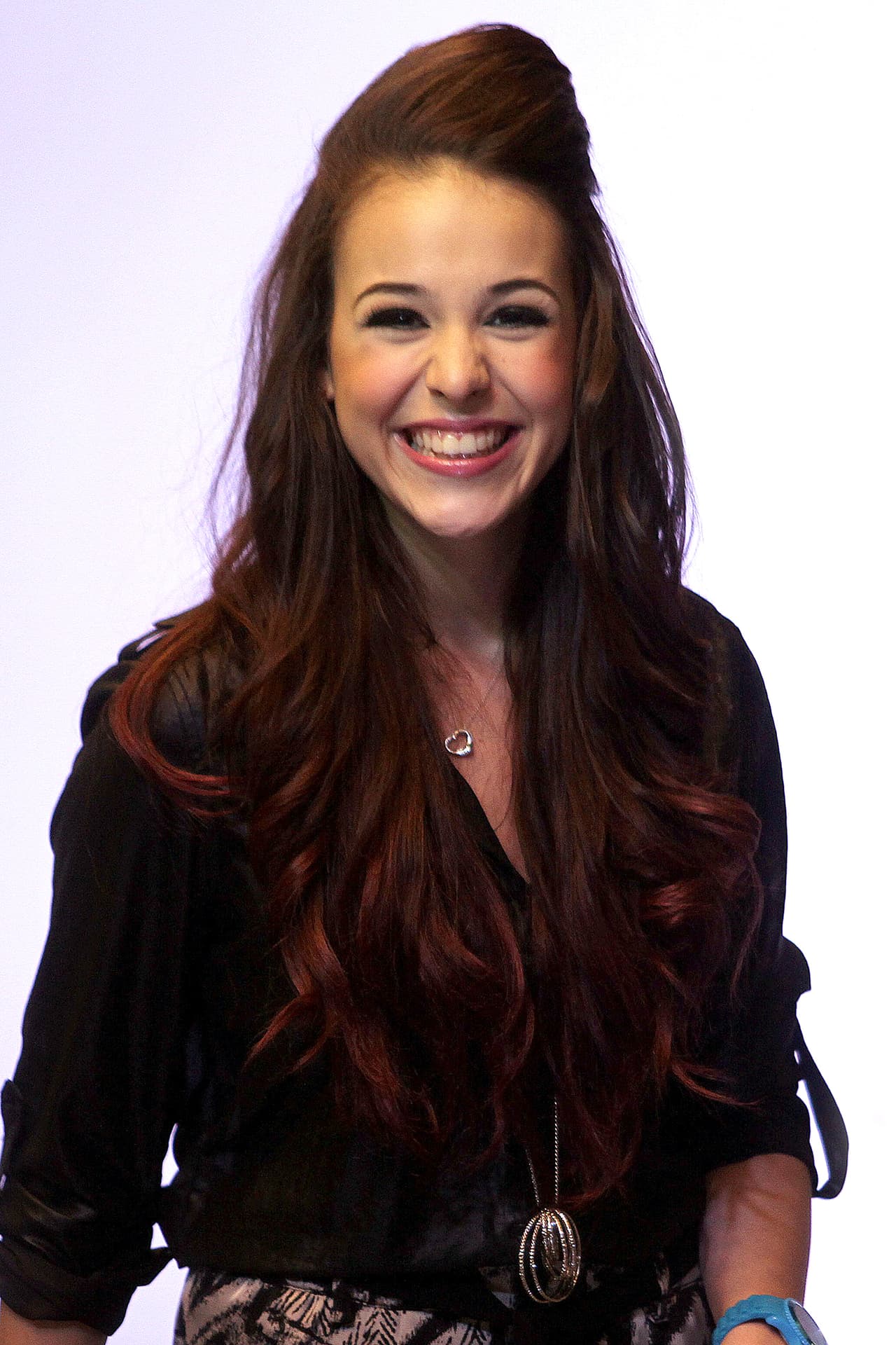 La imagen de 
<b><a href="http://www.univision.com/temas/danna-paola">Danna</a></b> fue cambiando con el paso del tiempo y dejó de ser la niña tierna que conocimos en 'María Belén', cada vez su maquillaje y ropa era más adulta, hecho que le gustaba a la actriz.