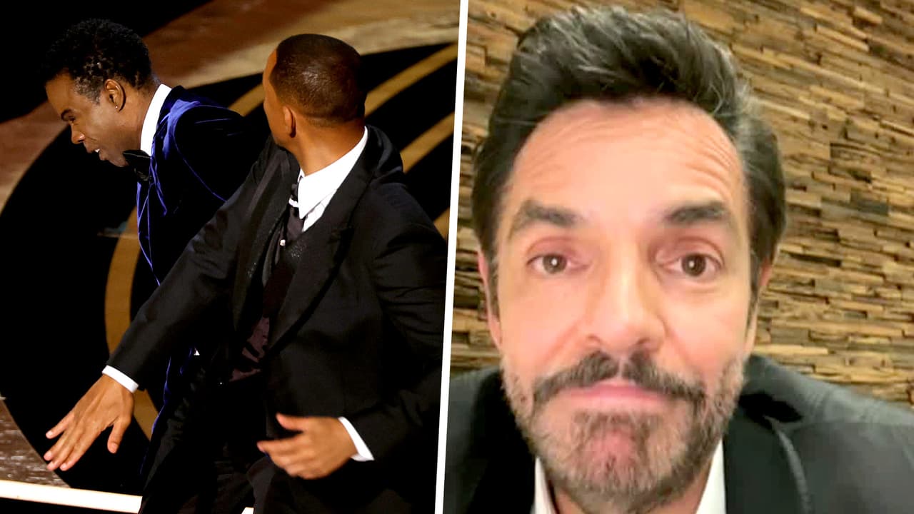 "Fue muy fuerte": Derbez contó cuál fue la reacción en los Oscar por el golpe de Will Smith a Chris Rock
