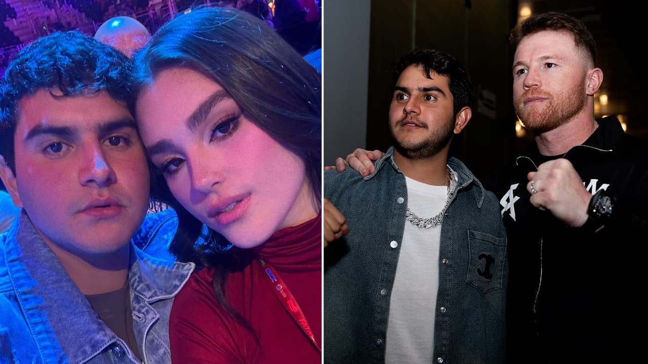 Hija mayor del ‘Canelo’ se lleva al novio a la pelea de su papá: así se dejó ver el yerno del boxeador