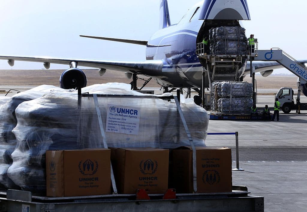 Equipado con cuatro motores, desde el principio estuvo pensado también para tener versiones de carga de mercancías. Para objetos de gran tamaño, se puede abrir la parte delantera.