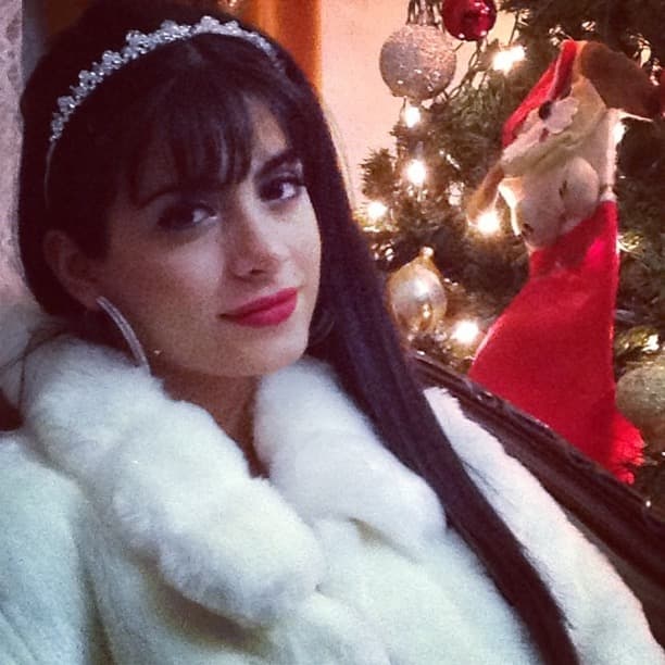 La bella modelo tiene raíces méxico-libanesas.