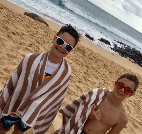 Los hijos que tuvo con el bailarín Kevin Federline, Sean y Jayden, ya tienen 12 y 11 años, respectivamente.