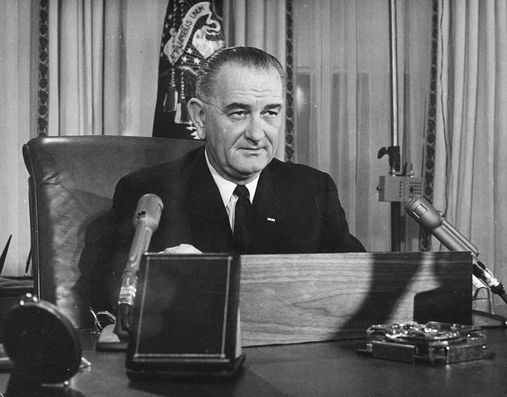 <b>Lyndon B Johnson (1963 hasta 1969):</b> El presidente #37 de Estados Unidos protagonizó un escandalo en un baño público en Washington, en 1964.