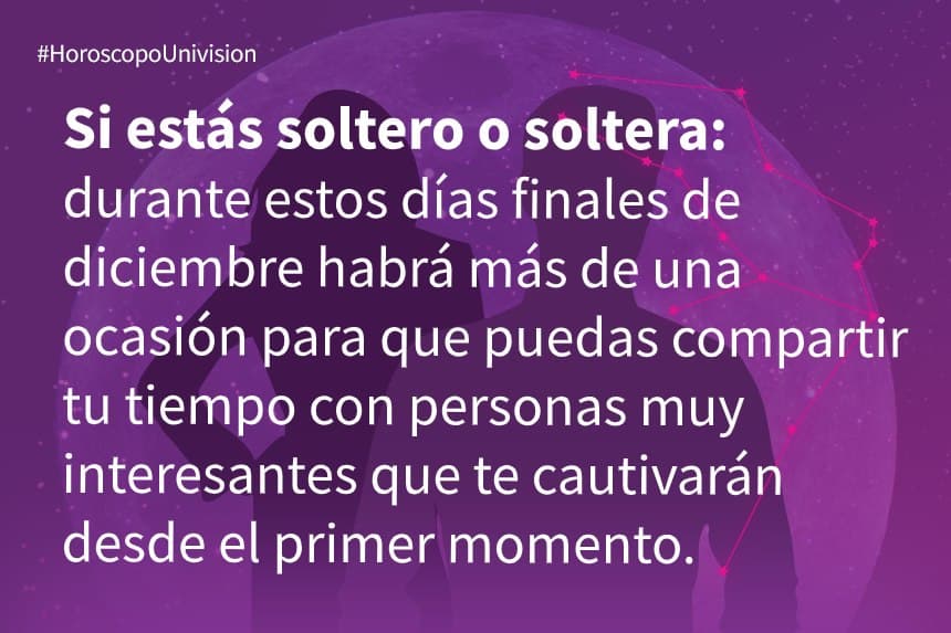 Escorpión 24 de diciembre de 2019