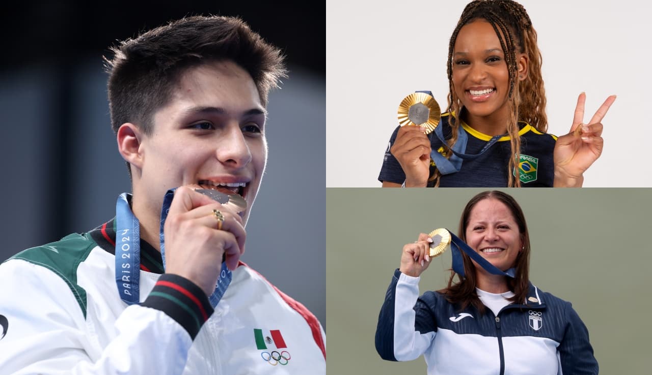Los 10 latinoamericanos que brillaron en Paris 2024