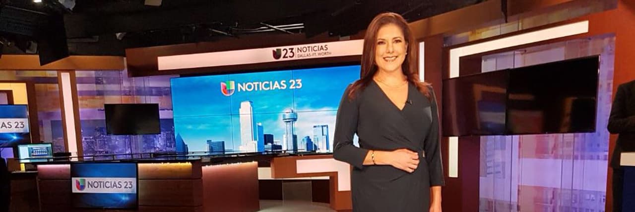 Ana María Vargas, presentadora de las 5 p.m. y 10 p.m.