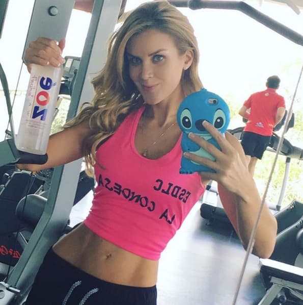 La actriz y modelo de origen peruano es una fanática de los deportes, ¿te animas a pasar un día en el gimnasio con ella?