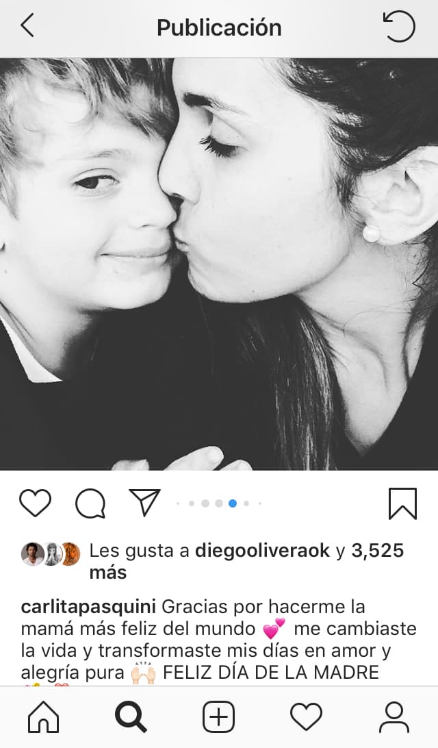 Aunque ha pasado casi un año desde que Pancheri y Goto rompieron, Pasquini sigue enviándose mensajes con quien fue la novia del padre de su hijo.