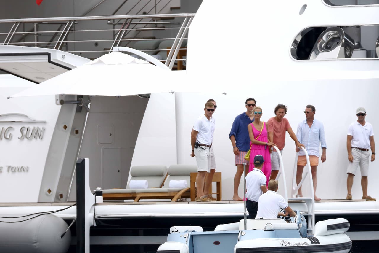 Heidi y Vito disfrutan de su amor en St. Tropez.