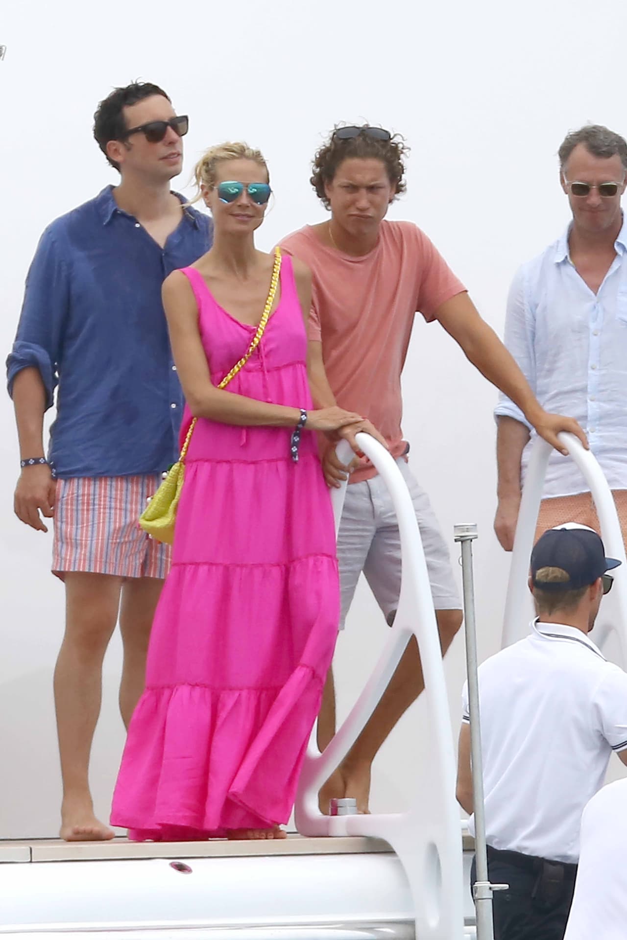 Heidi y Vito disfrutan de su amor en St. Tropez.