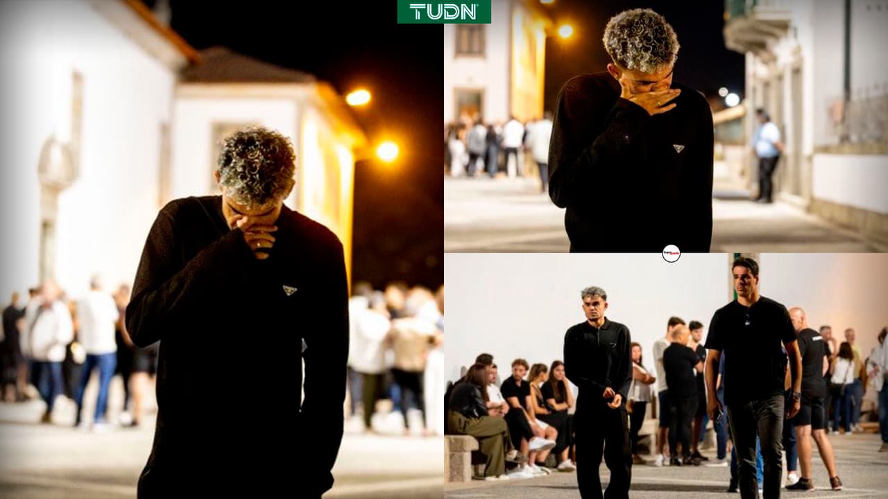 Luis Díaz viaja a Portugal y con tristeza se despide de Diogo Jota 