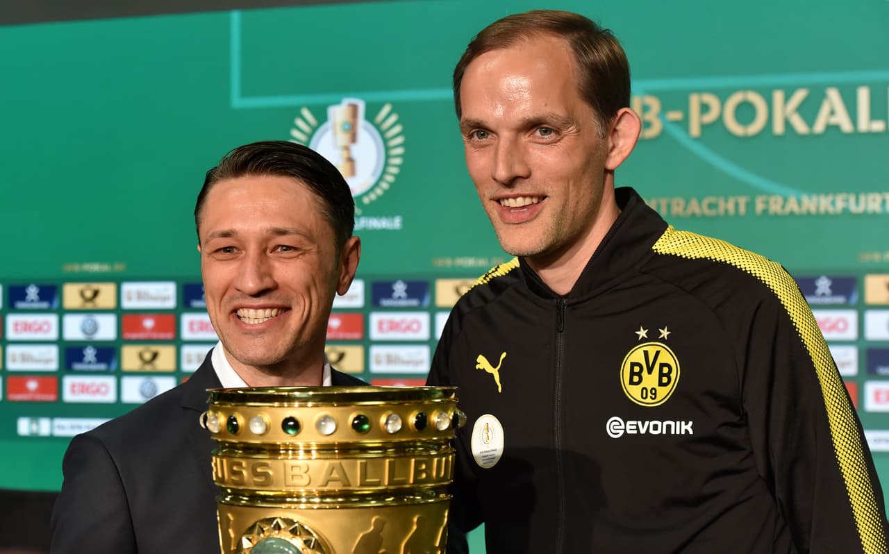 La final de la Pokal fue un ajedrez táctico entre Kovac y Thomas Tüchel del Borussia Dortmund.