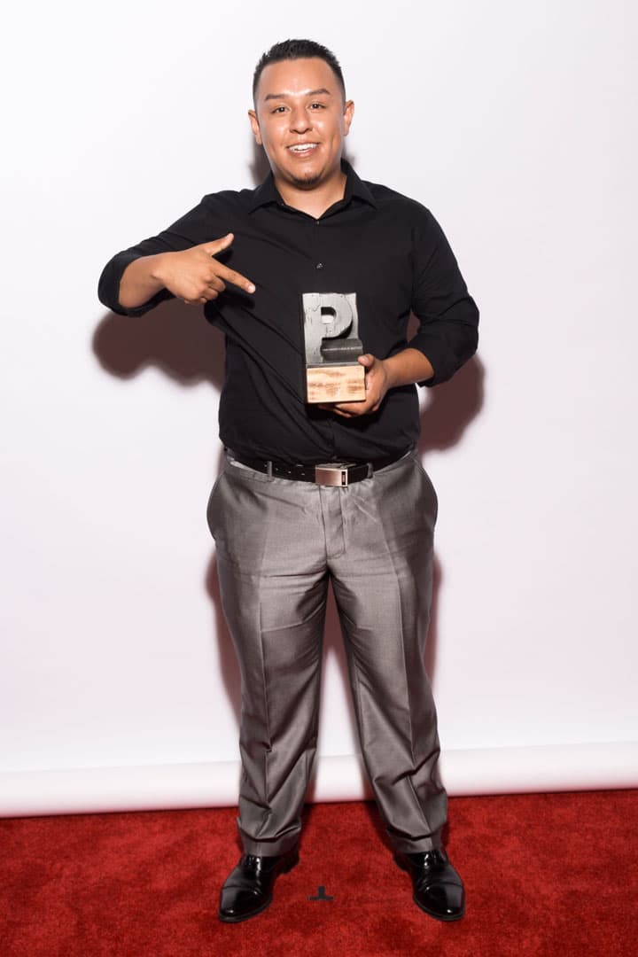 Iván Ceja, quien colabora con Justino Mora en el proyecto 'Undocumedia'.