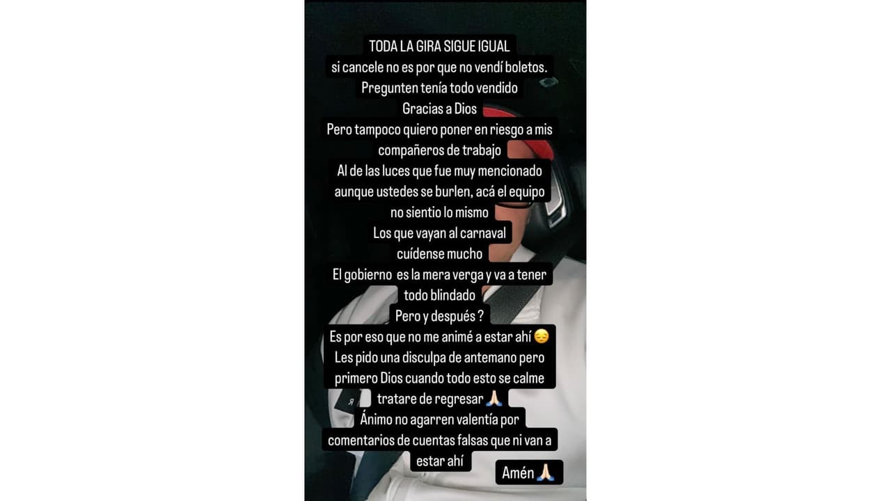 Eduin Caz frena burlas tras cancelar presentación de Grupo Firme ante amenaza de muerte.