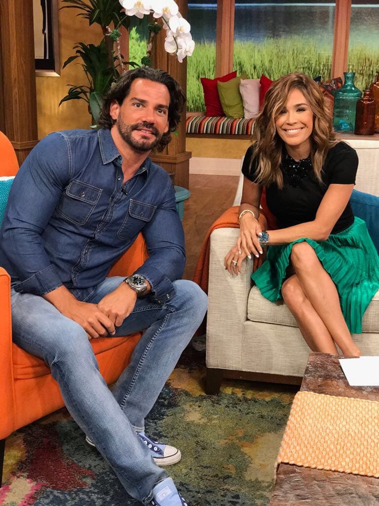 Este martes en Despierta América le dimos la bienvenida al actor chileno Cristián de la Fuente.