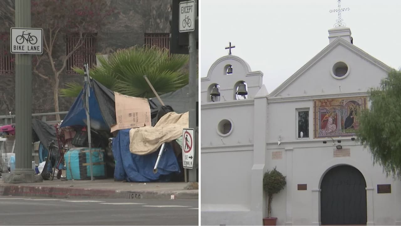 Párroco y feligreses denuncian que la Iglesia de la Placita Olvera en Los Ángeles es el nuevo objetivo de los ladrones