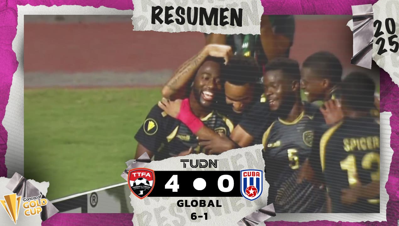 Oso en defensa encamina goleada de Trinidad y Tobago a Cuba.