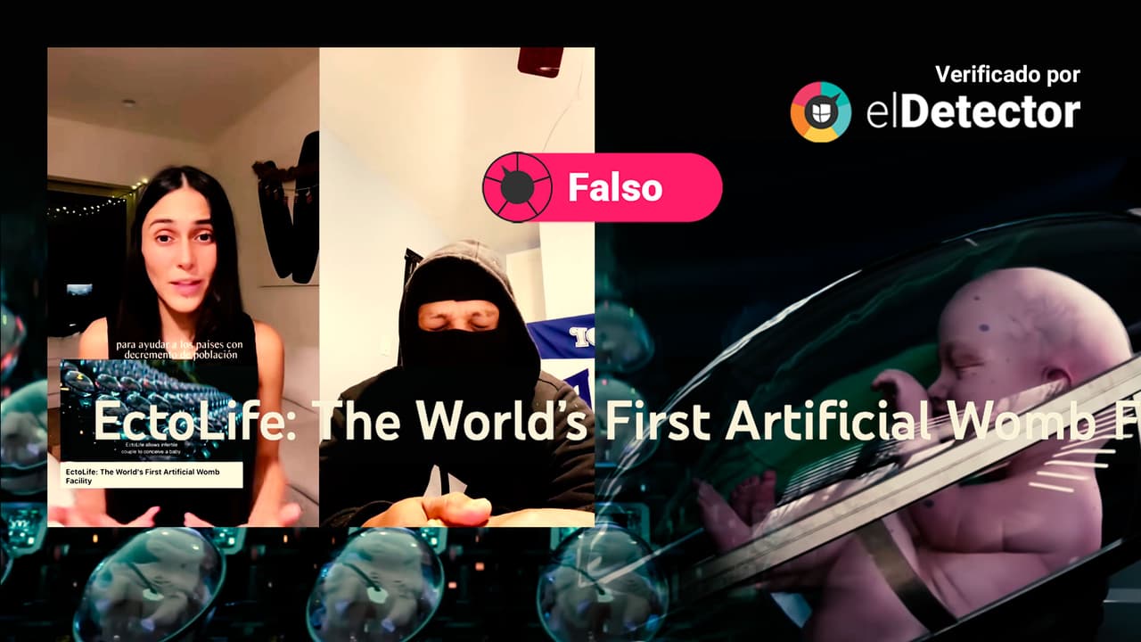 El útero artificial capaz de “cultivar hasta 30,000 bebés al año” NO es un proyecto científico en marcha