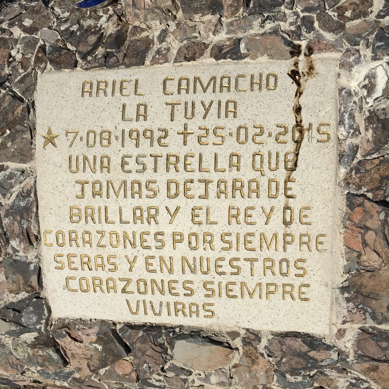 Sus familiares y sus fans estaban sumamente afectados.