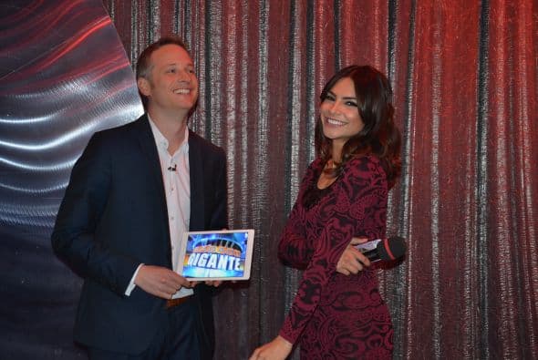 Uno de los momentóas más espectaculares de la noche nos la regaló Simon Pierro, mejor conocido como 'El mago del iPad'.