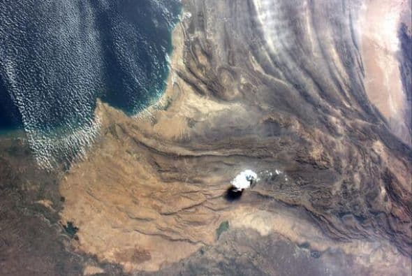 La preciosa geología al sur de Pakistán.   Fotos: @astro_reid