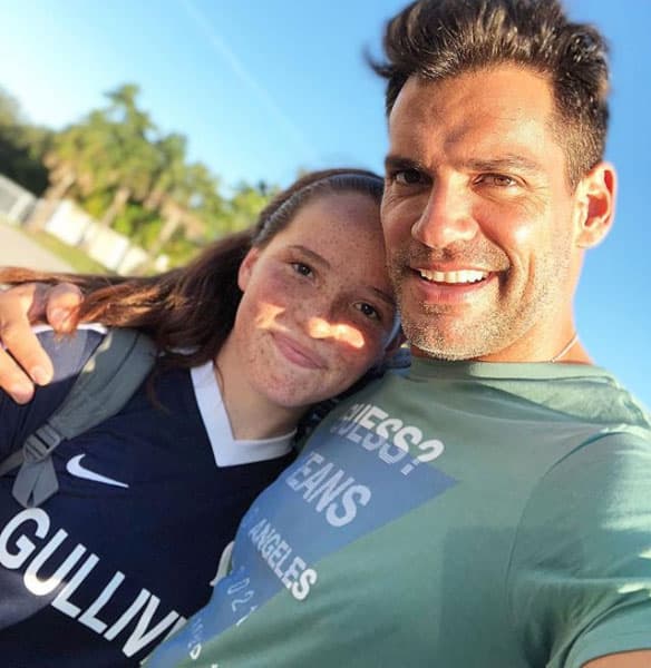 Cristián de la Fuente siempre ha demostrado lo orgulloso que se siente de su hija Laura.