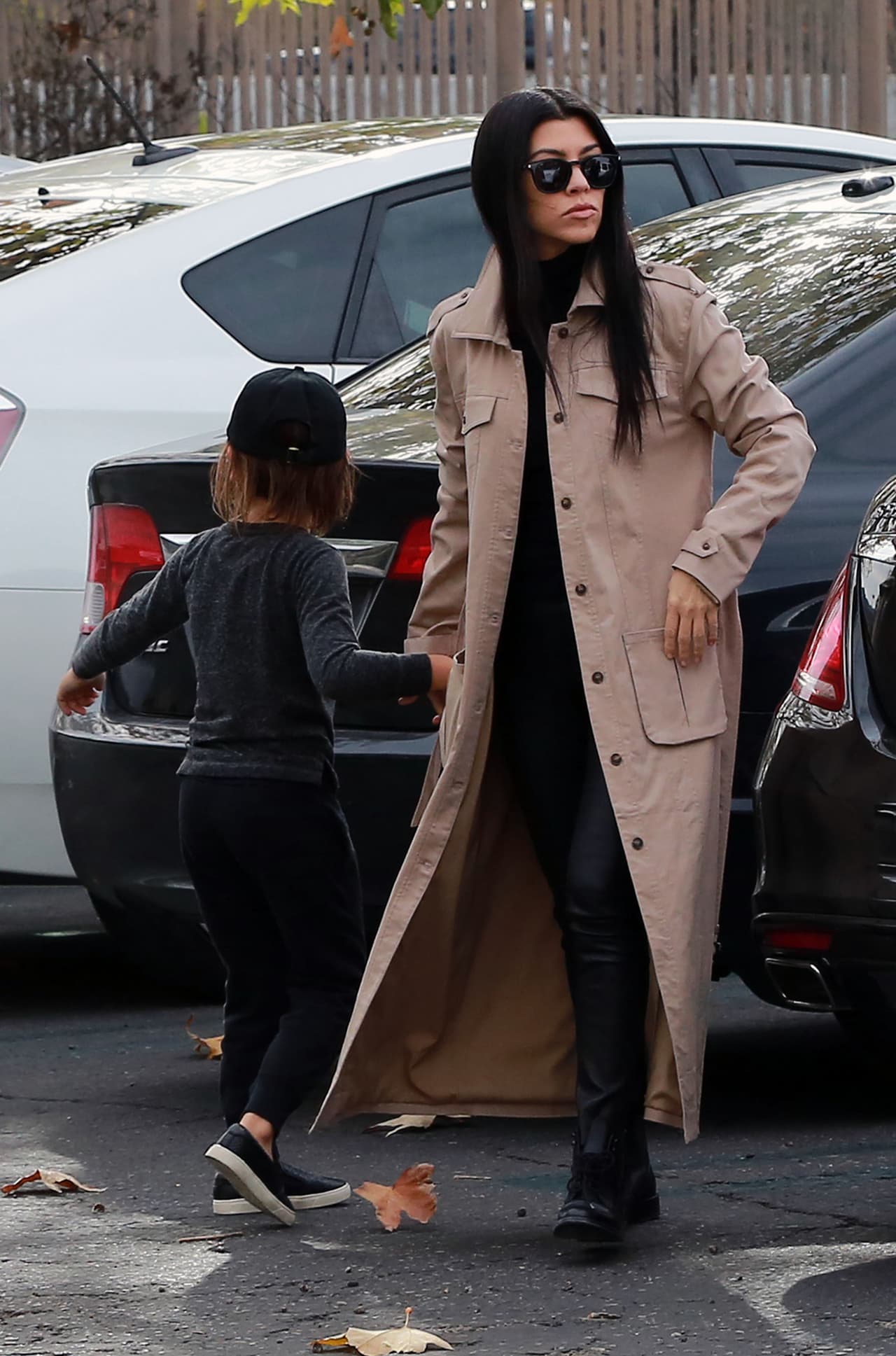 Ella estaba súper relajada.