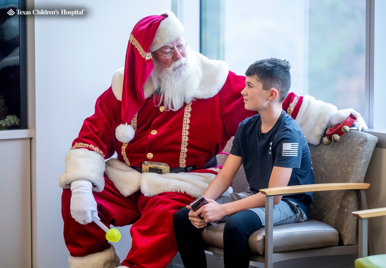 El hospital decoró los pasillos para garantizar una experiencia memorable y conmovedora para los niños.