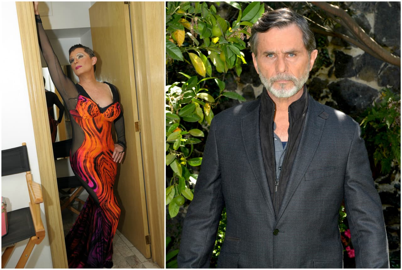 Inspirado en su mujer Christian Bach, Humberto Zurita se subió a los tacones en 2015 para interpretar en teatro al personaje de 'Papito Querido'.