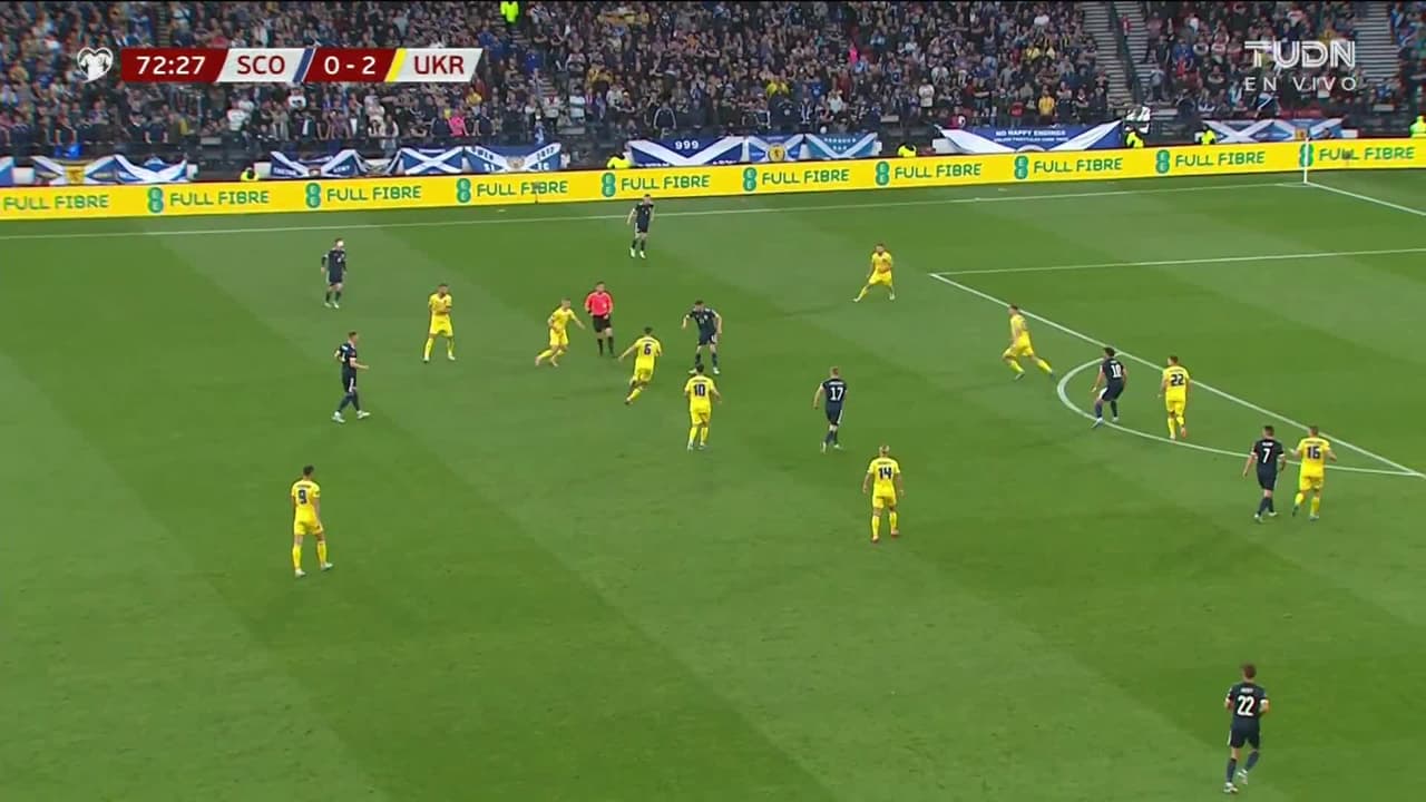 ¡TIRO ATAJADO! disparo por Stuart Armstrong.