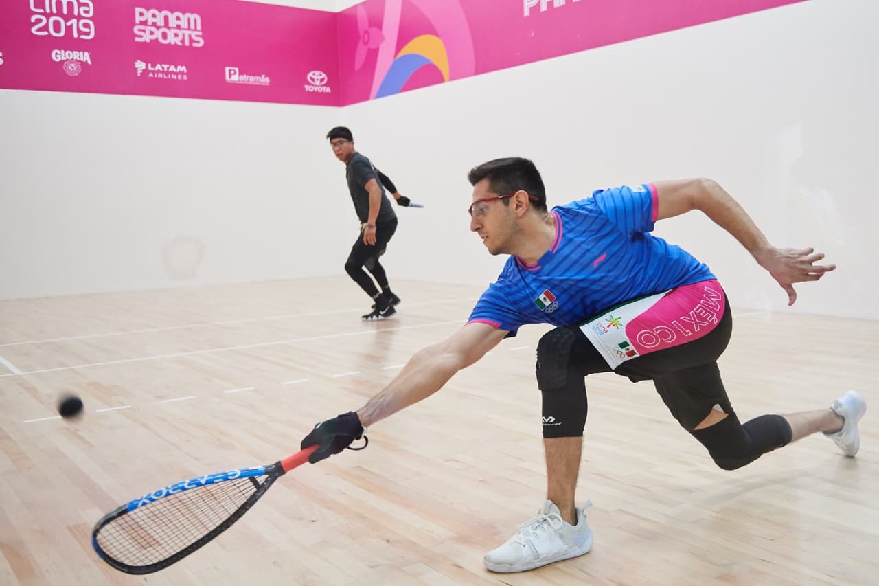 Final mexicana en el raquetbol masculino de Lima 2019