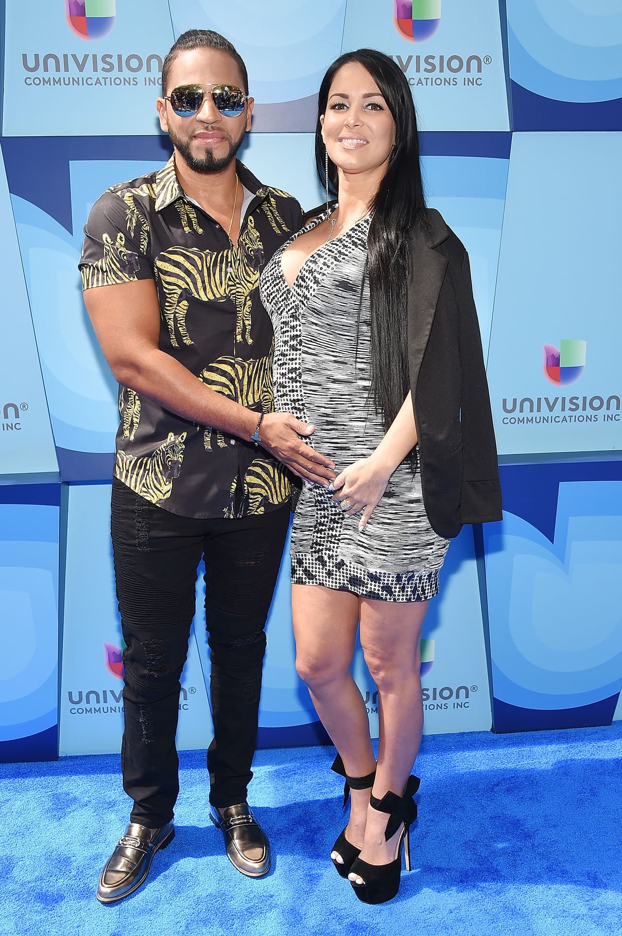 Henry Santos y Giselle Méndez