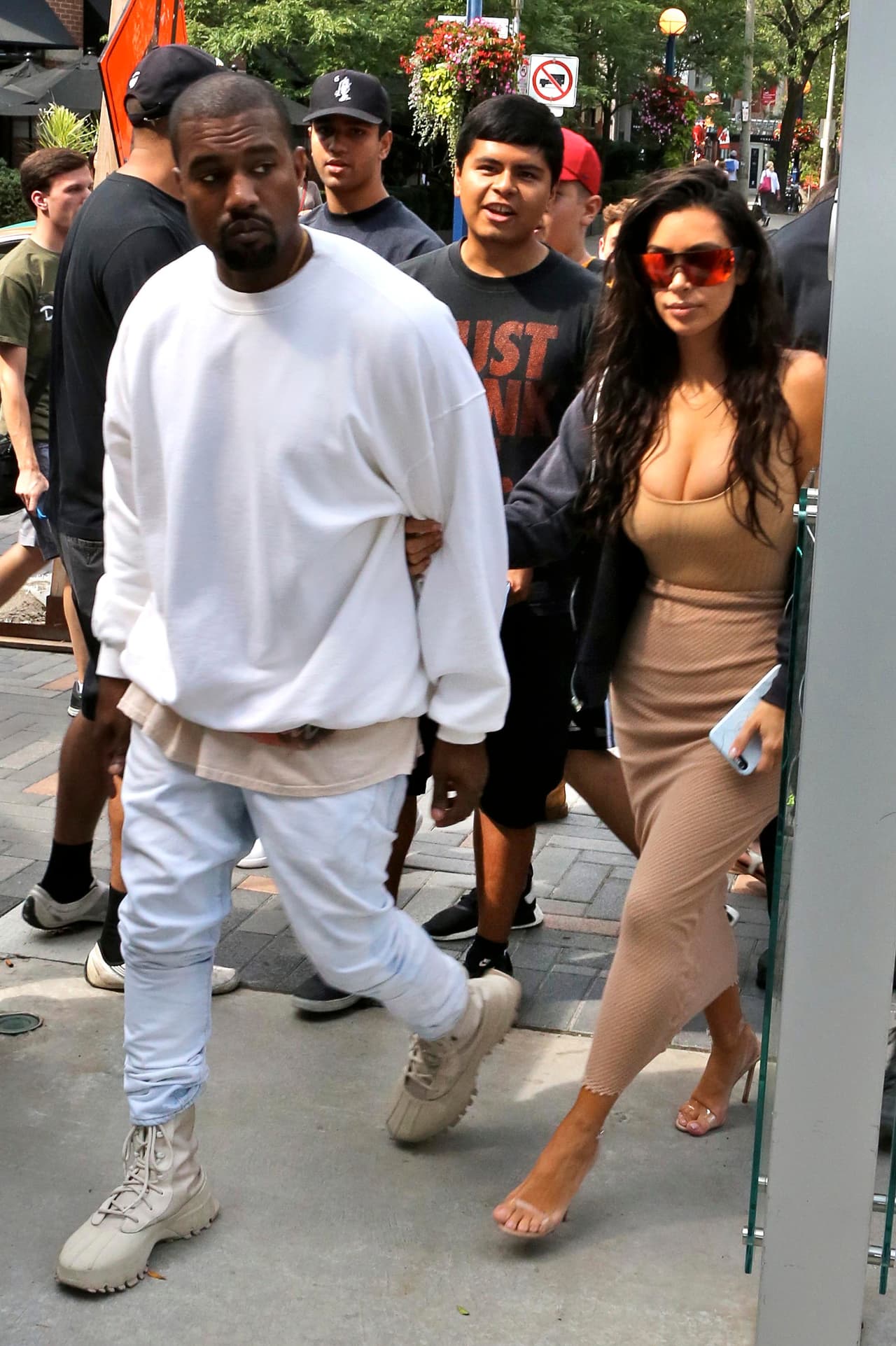 Tal vez pensaron que nadie los reconocería, pero...
<br>