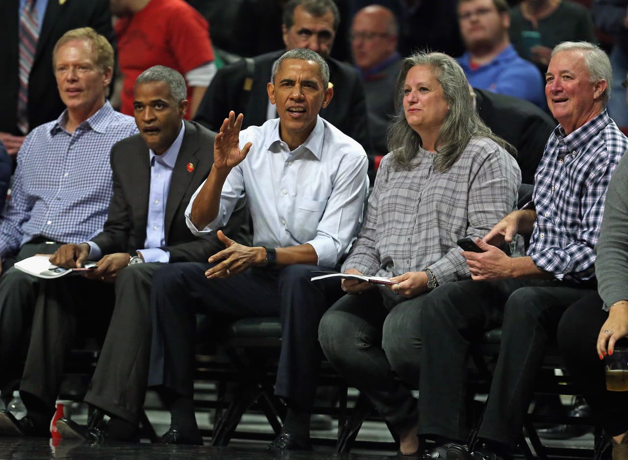 El presidente Obama trae buena suerte a los Bulls