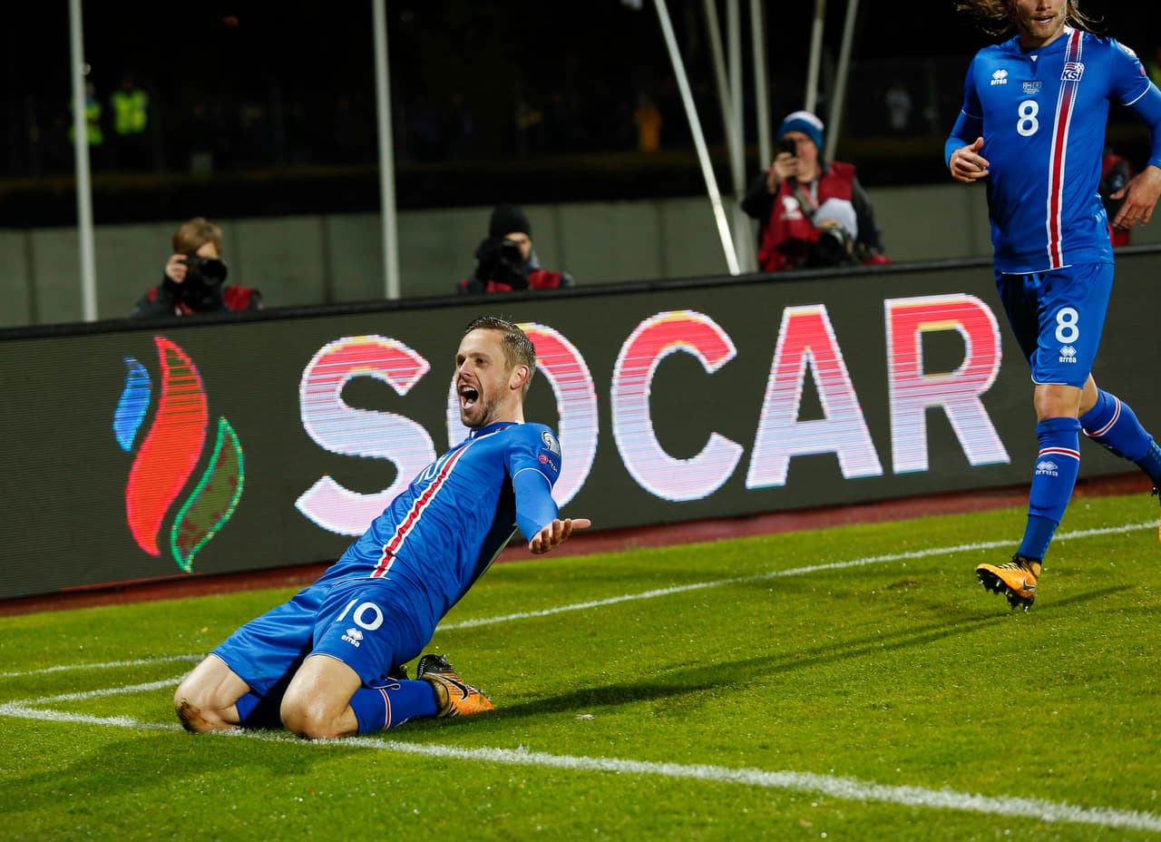 Era el quinto gol del delantero islandés en estas Eliminatorias a Rusia 2018.