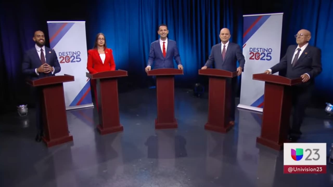 Precio del agua, seguridad y acceso a vivienda fueron los temas clave en debate de candidatos a la alcaldía de Hialeah