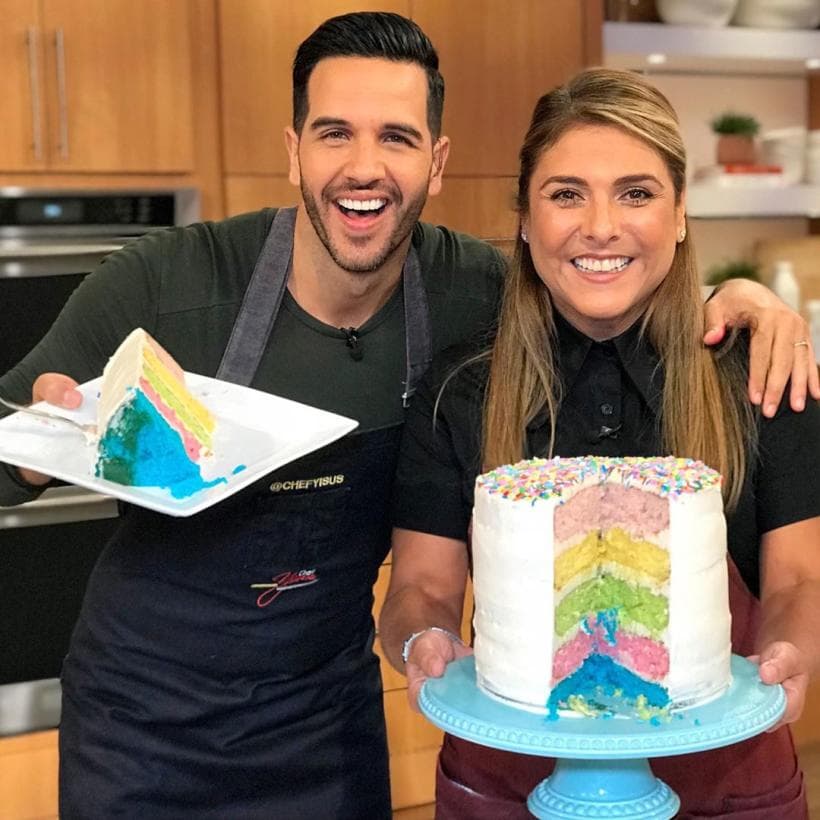 La chef Lorena también ha sido guía en su carrera y juntos han compartido exquisitas recetas el público del show.