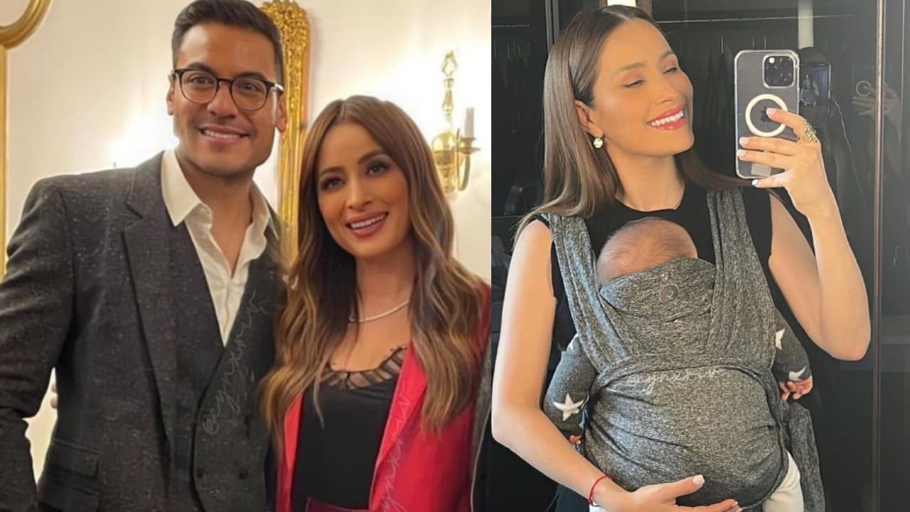Cynthia Rodríguez publica foto con su hijo León y lamenta la ausencia de Carlos Rivera