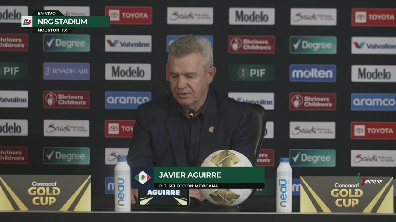 Javier Aguirre asegura que la silla de director técnico siempre está expuesta a la crítica