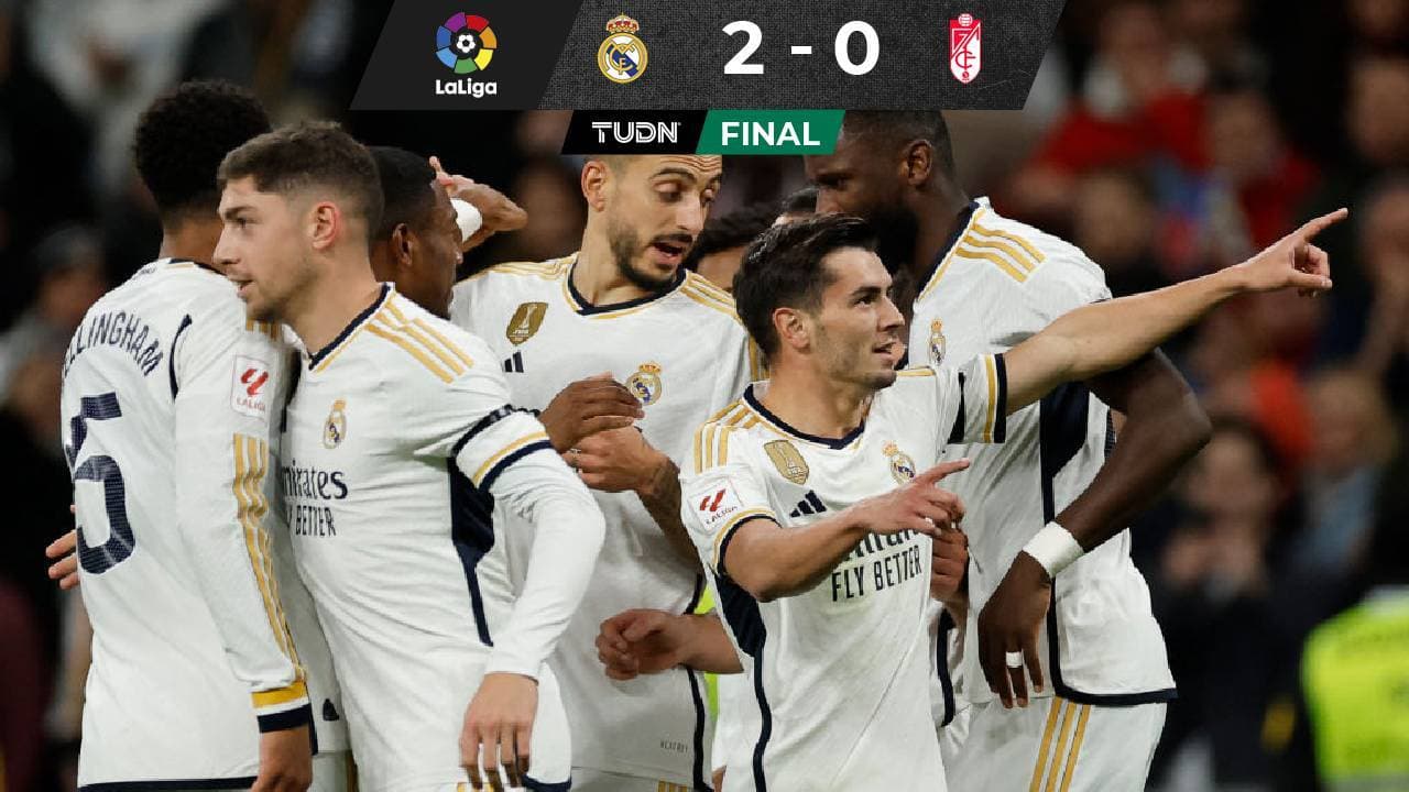 Real Madrid vence al Granada y mantiene liderato de LaLiga