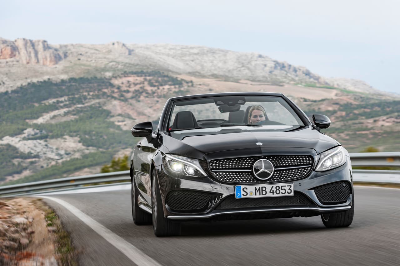 El Mercedes-AMG C43 Cabriolet resguarda todas las claves visuales de la marca