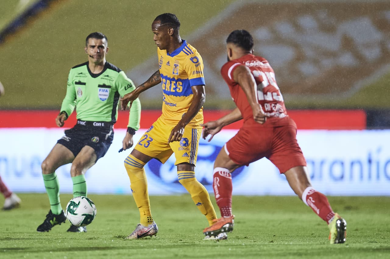 Con doblete de Andre Pierre Gignac, los Tigres sufren de más frente a los Diablos pero aseguran su lugar en la Liguilla del Guard1anes 2020.