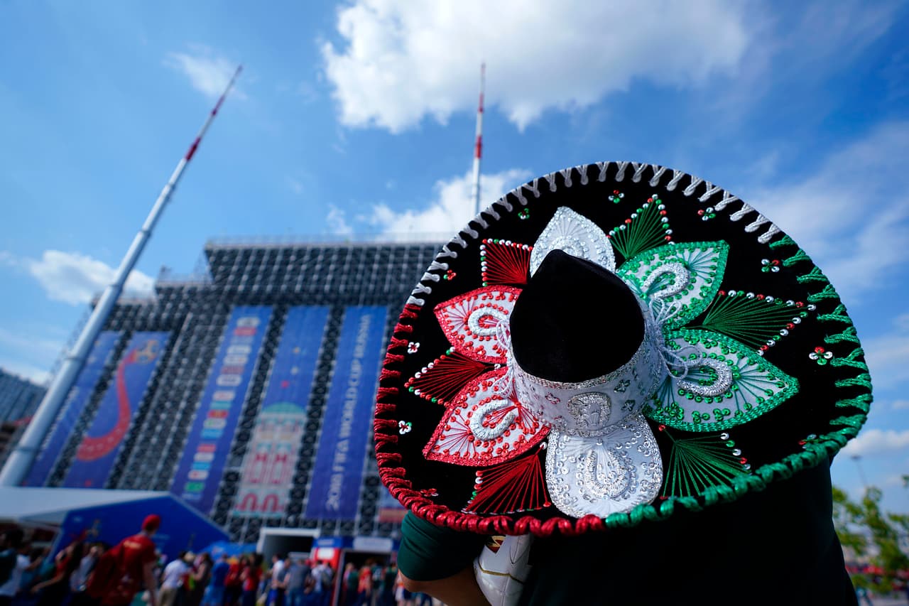 El colorido y la alegría se convirtieron en la representación de los fanáticos para el partido entre México y Suecia por el grupo F del Mundial de Rusia 2018.